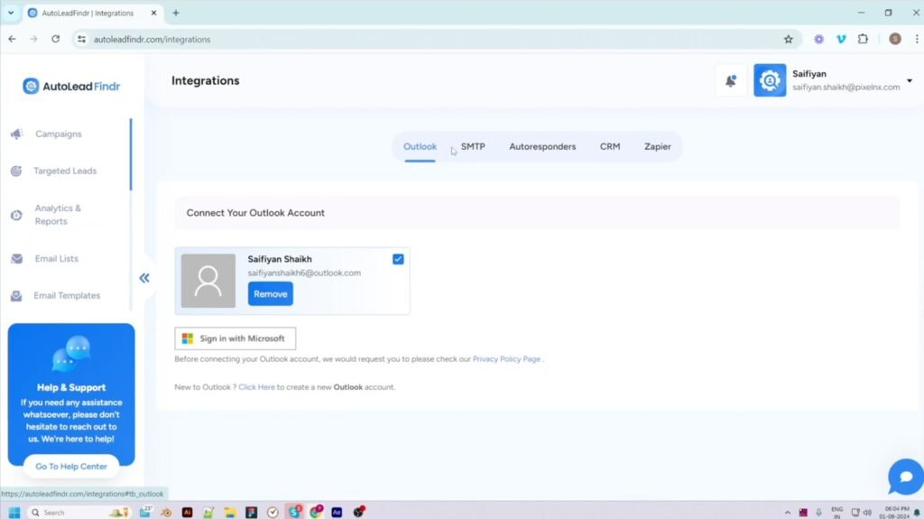 Auto Lead Findr integrations