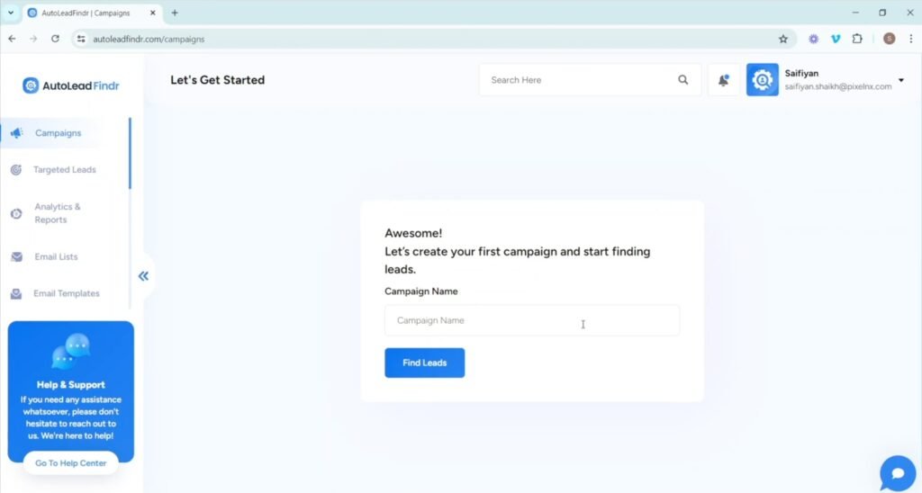 Auto Lead Findr members area