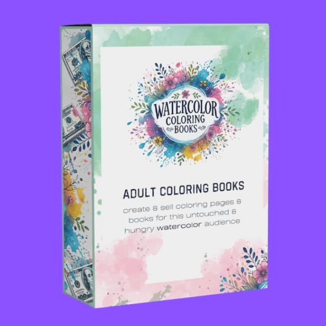 Watercolor Coloring Books Review: Unlock a Profitable Niche in the Adult Coloring Market