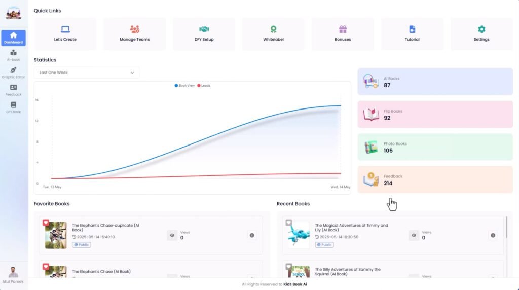 kidsbook ai members area