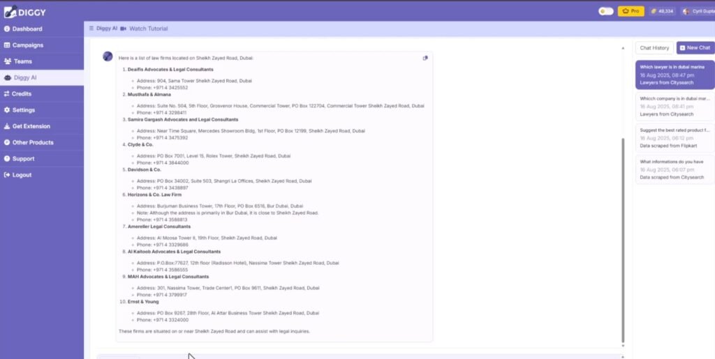 diggyminer ai chat