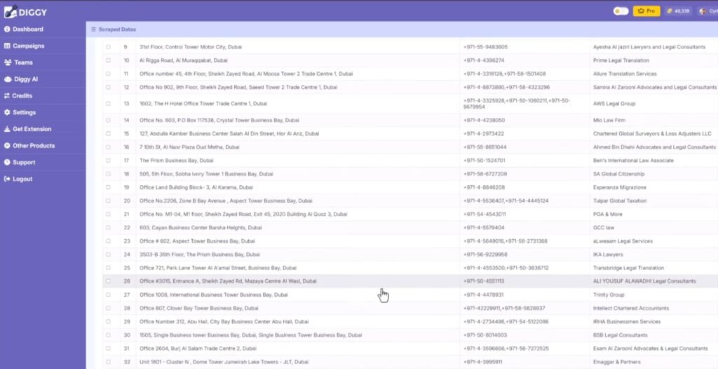 diggyminer ai results