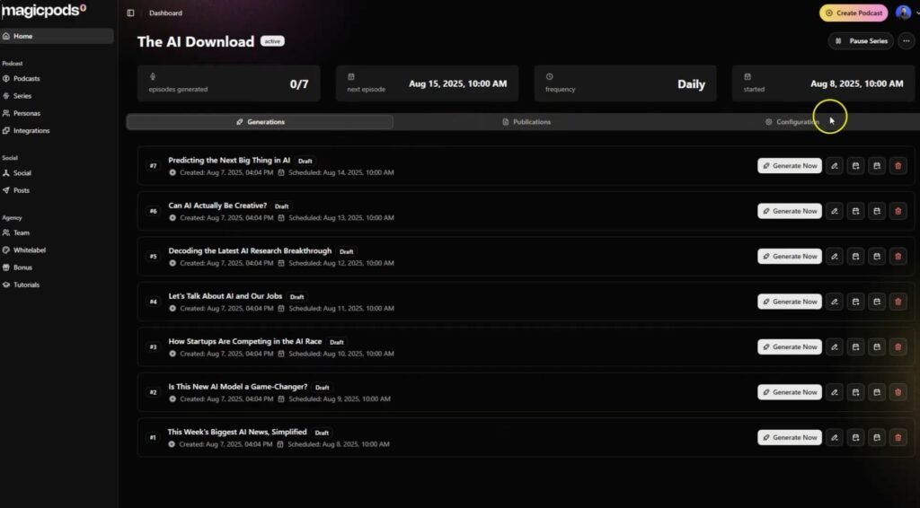 magicpods ai automations