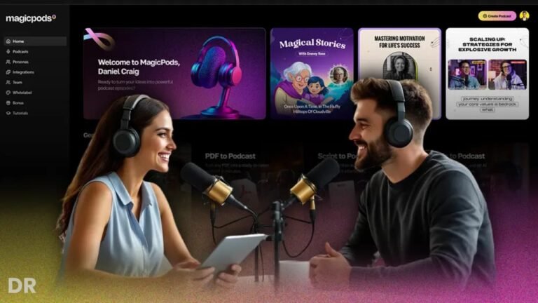 MagicPods AI Review: Turn Any Text Into Podcast-Style Videos In Minutes 🎧