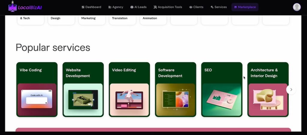 LocalBiz AI marketplace LocalBiz AI marketplace
