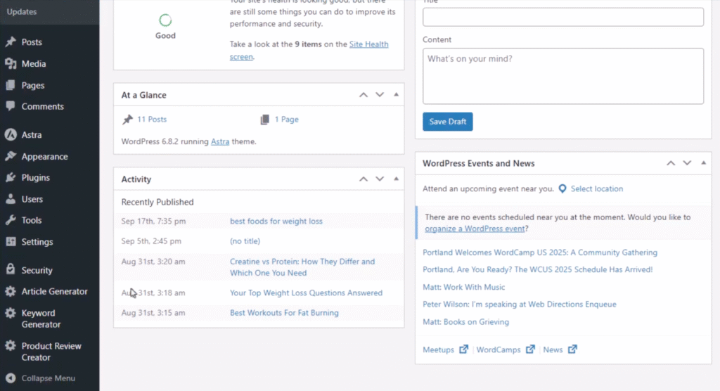 ai reseller wp dashboard