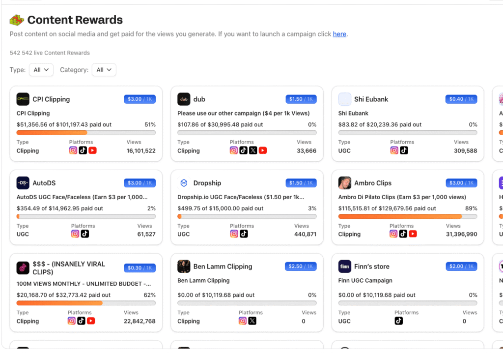 hybrid income protocol content rewards