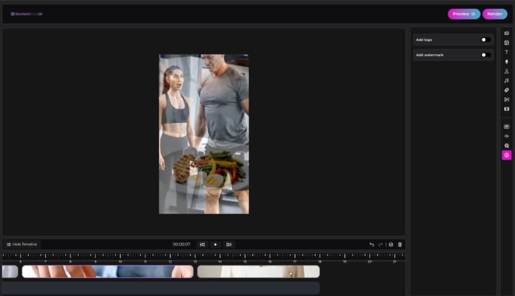 ContentReel26 video editor
