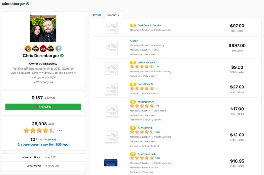 chris derenberger vendor