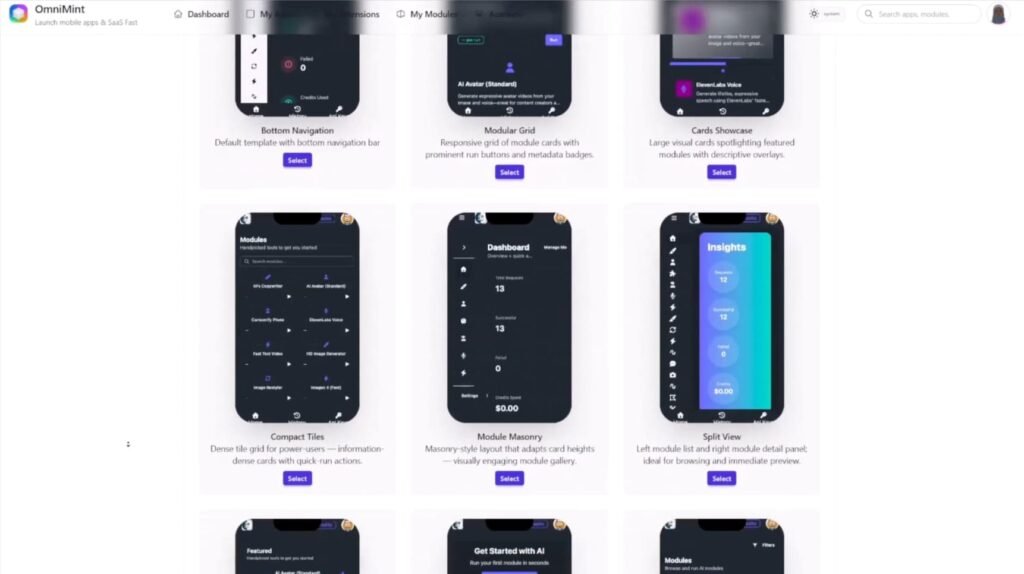 omnimint ai templates
