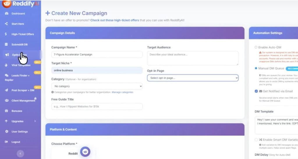 Reddify Ai new campaign 
