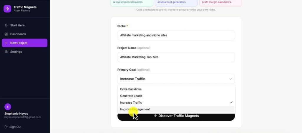 Traffic Magnets niche