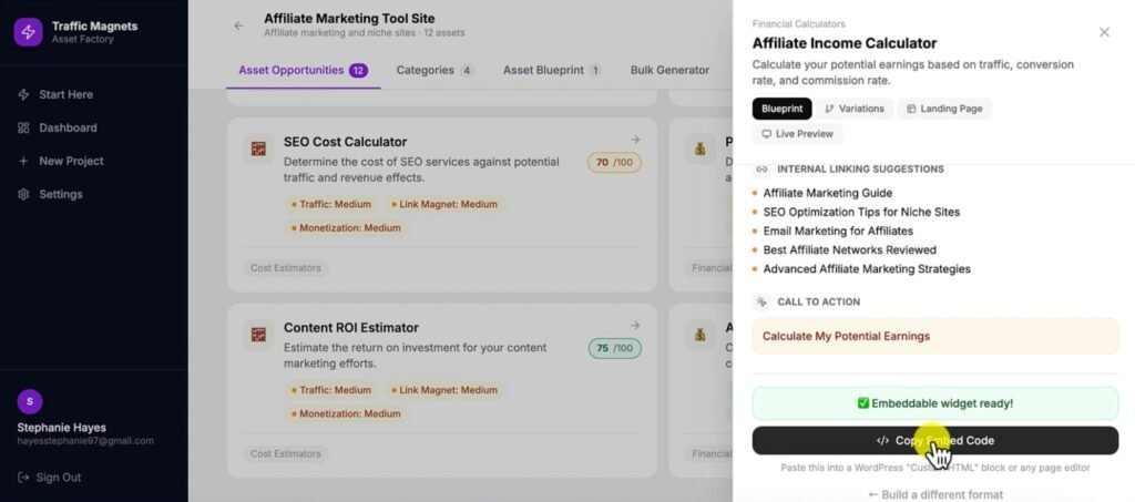 Traffic Magnets tools
