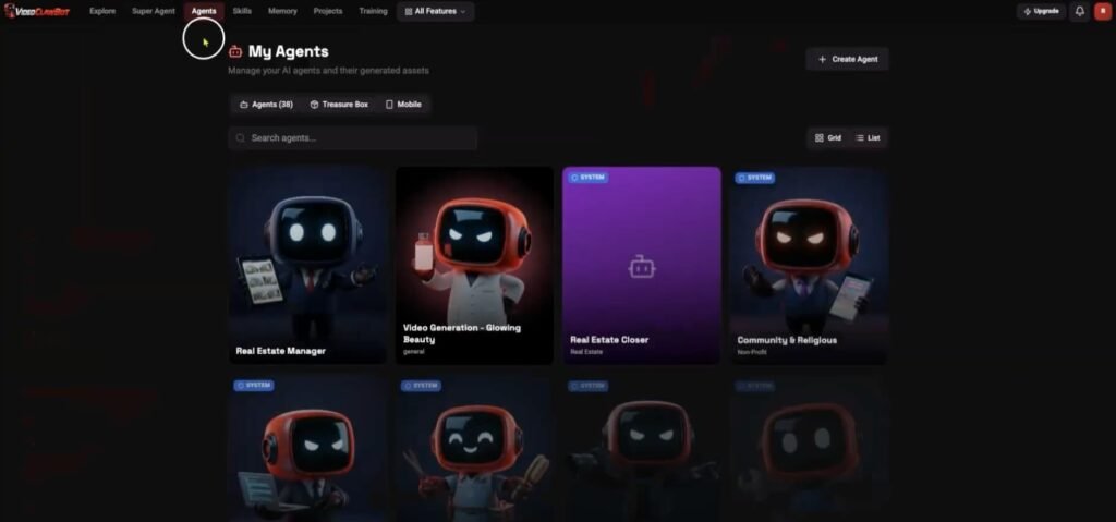VIDEOCLAWBOT DASHBOARD