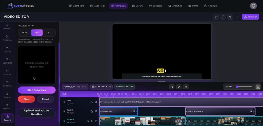 video editor