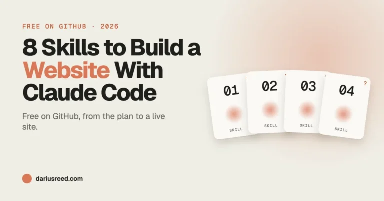 Build a Website With Claude Code: 8 Free Skills to Go Live (2026)