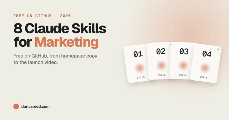 Claude Skills for Marketing 2026: 8 Free Skills From Copy to Launch